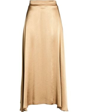 Manila Grace Maxi Skirt Viscose - Natural