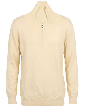 Fedeli Sweater Cashmere, Silk - Natural