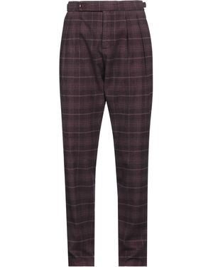 Harmont & Blaine Plum Trousers Cotton, Polyester, Elastane - Purple