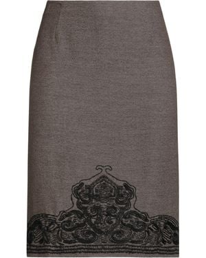 Etro Midi Skirt - Gray