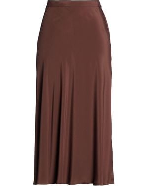 Ottod'Ame Midi Skirts - Brown