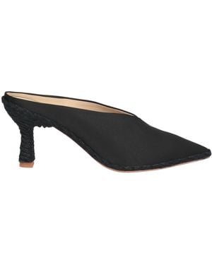 Paloma Barceló Penny Mules & Clogs Textile Fibres - Black