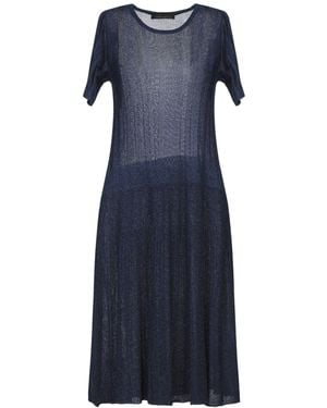 Frankie Morello Midi Dress - Blue