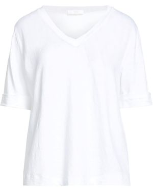 Fedeli T-Shirt Linen, Elastane - White