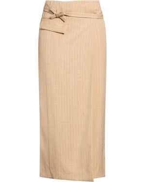 Gaelle Paris Midi Skirt - Natural