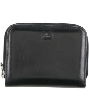 The Bridge Wallet Leather - Black