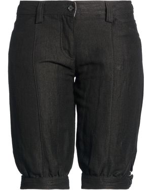Armani Jeans Shorts & Bermuda Shorts Linen, Viscose, Wool - Gray
