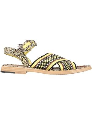 Amambaih Sandals - Metallic