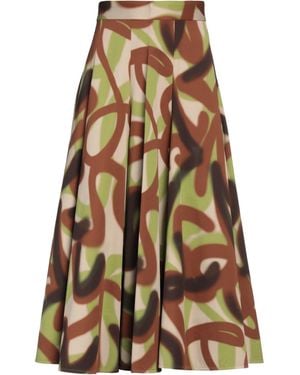 DSquared² Midi Skirt - Natural