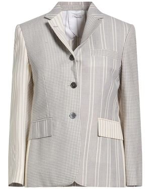 Thom Browne Blazer Wool - Gray