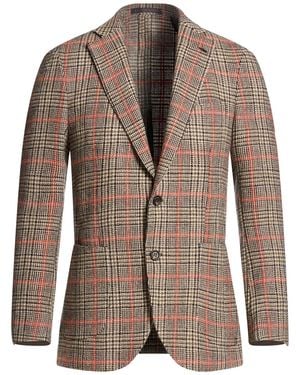 Bagnoli Sartoria Napoli Blazer Virgin Wool - Brown