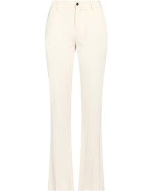 Grifoni Pants Viscose, Virgin Wool, Elastane - Natural