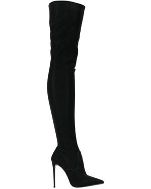 Le Silla Boot Textile Fibres - Black