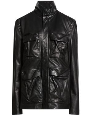 DIESEL Jacket Lambskin - Black