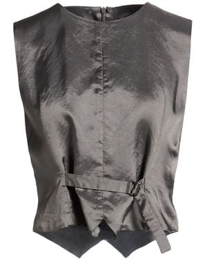 MM6 by Maison Margiela Top Viscose - Grey