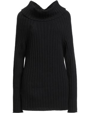 Alpha Studio Turtleneck Wool, Cashmere - Black