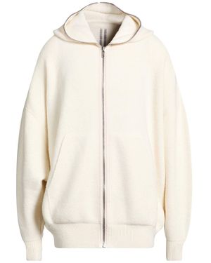 Rick Owens Cream Cardigan Alpaca Wool, Polyamide, Wool, Elastane - Natural