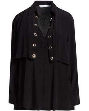 SIMONA CORSELLINI Top Acetate, Silk - Black