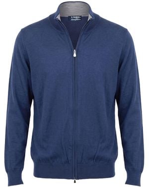 Barba Napoli Strickjacke - Blau