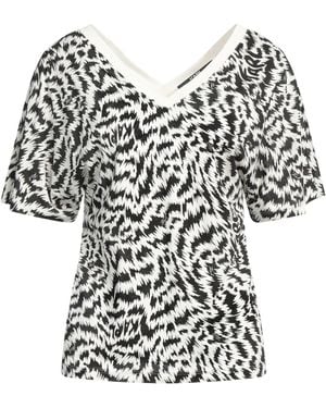 KARL LAGERFELD T-Shirt Lyocell, Cotton - Black
