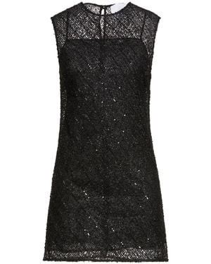 Erika Cavallini Semi Couture Mini Dress Polyester - Black