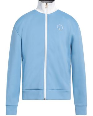 dunhill Two-Tone Embroidered Logo Sweatshirt - Blue