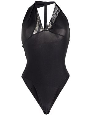 Coperni Bodysuit Polyamide, Elastane, Nylon - Blue