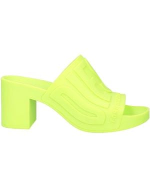 DIESEL Lime Sandals Rubber - Yellow