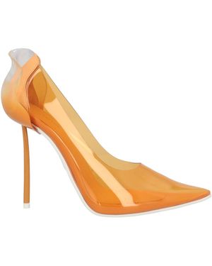 Le Silla Court Shoes Plastic, Leather - Orange