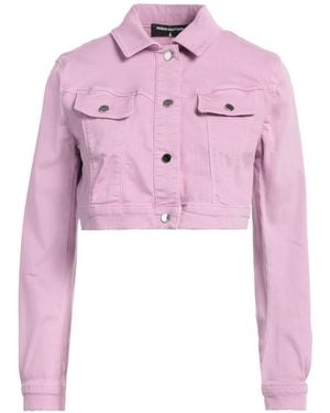 Patrizia Pepe Denim Outerwear - Pink