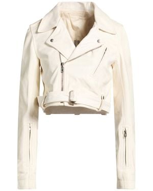 Rick Owens Jacke & Anorak - Weiß
