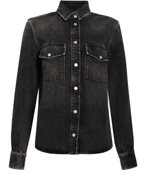 Jacob Cohen Denim Shirt Cotton, Lyocell - Black