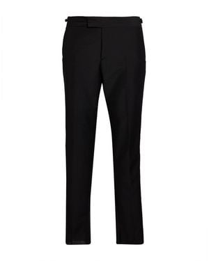 Lardini Pants Wool, Mohair Wool - Black