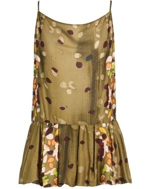 Manila Grace Top Viscose - Green