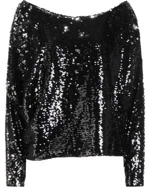 WEILI ZHENG Top - Schwarz