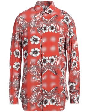 BENEVIERRE Shirt Viscose - Red