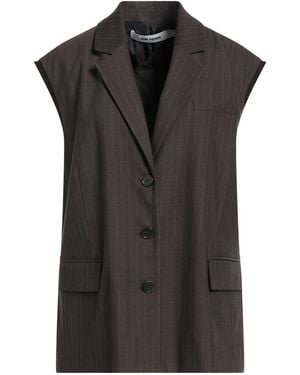 Oval Square Blazer - Black