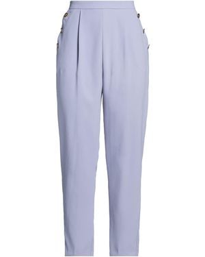 Elisabetta Franchi Light Pants Polyester - Blue