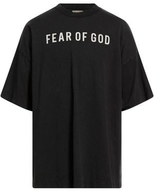 Fear Of God T-Shirt Cotton - Black