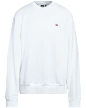 Napapijri Sweatshirt Cotton - White