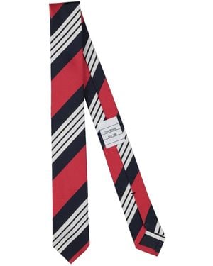 Thom Browne Ties & Bow Ties Silk, Cotton - Red