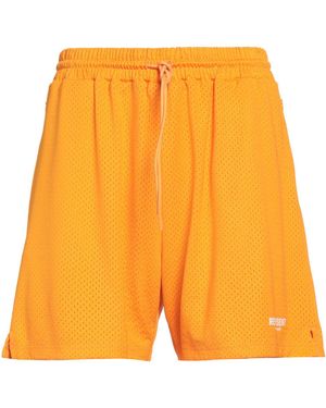 Represent Shorts & Bermuda Shorts Polyester - Orange