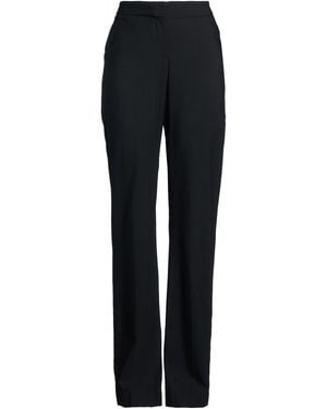 David Koma Trousers Wool, Elastane - Blue