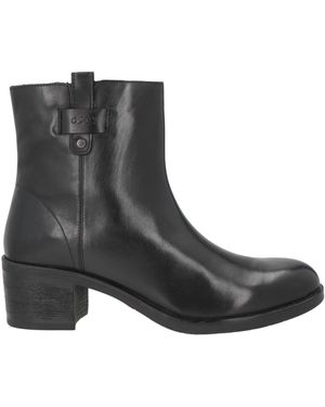 Osey Ankle Boots Leather - Black