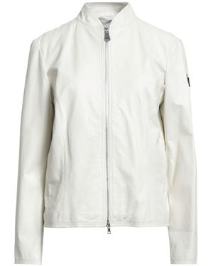 Peuterey Jacket Leather - White