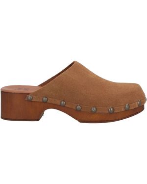Mare Mare Mules & Clogs Leather - Brown
