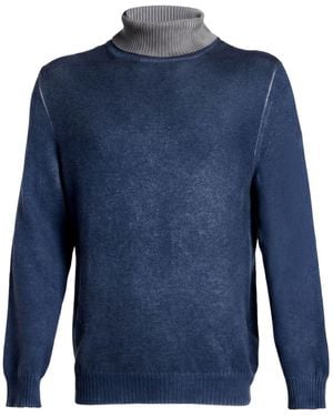 Fedeli Turtleneck Cashmere - Blue