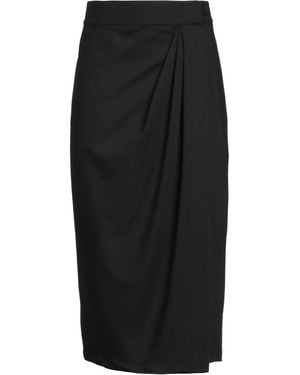 Crida Milano Midi Skirt - Black