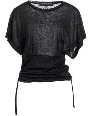 Department 5 Top Linen - Black