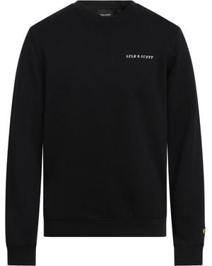 Lyle & Scott Sweatshirt Cotton - Black